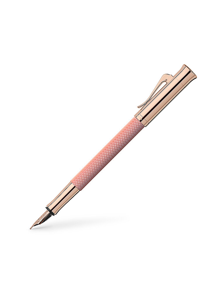GRAF VON FABER-CASTELL Füllfederhalter Guilloche Rose Blush M rosa baby
